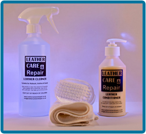 Aniline Leather Clean & Condition Kit