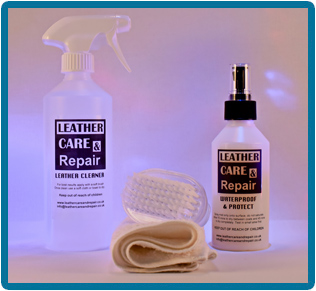 Leather Clean & Stain Protect Kit
