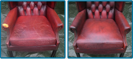 Chesterfield Leather Restoration