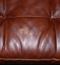 Leather Sofa Damage Before